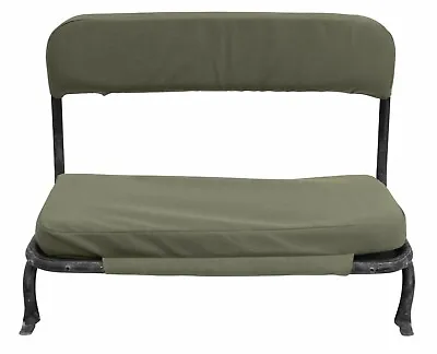 Jeep Flat Fender M38 With 7″ Short-Back Rear Seat Covers And Cushions • $325.99