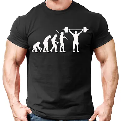 £7.99 • Buy Evolution Weightlifter Gym T-Shirt Mens Gym Clothing Workout Training Vest Top
