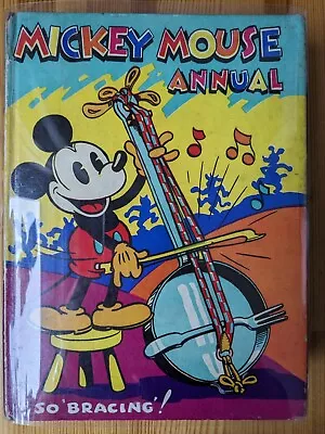 Mickey Mouse Annual 1935 (published 1934). Vintage Disney. • $175.55