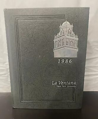 Texas Tech University 1986 Yearbook La Ventana Vol. 61 • $26