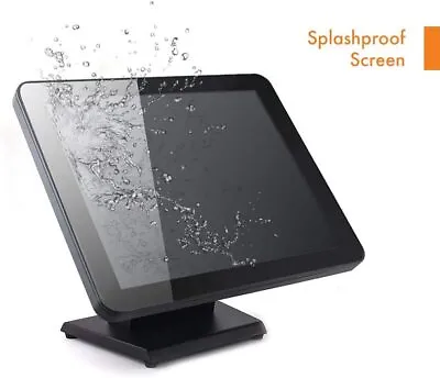 Angel POS 17  Capacitive Multi-Touch Screen Monitor Black - Broken Screen • $89.95