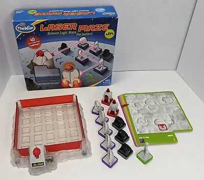 ThinkFun Laser Maze Jr. Board Game Science Logic Juniors Complete Working • $10.95