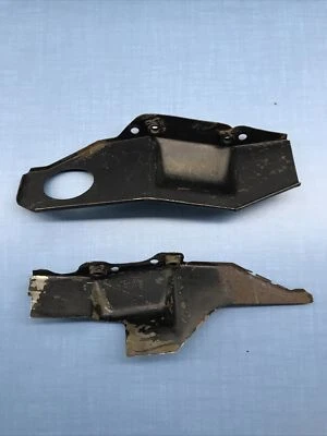$39.99 • Buy Vintage VW BUG BUS GHIA Engine Cooling Tins Lower Cylinder Air Deflectors VW OEM