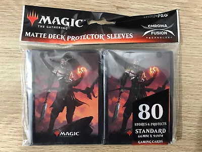 Sarkhan Card Sleeves MTG Magic The Gathering 80ct Matte Deck Protector Ultra Pro • $13.80
