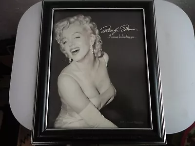 Marilyn Monroe Poster Photo 8x10 Reprint 2007 Framed • $17.99