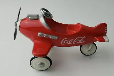 Vintage Coca-Cola Collectors Edition Pedal Plane Fly Refreshed • $29.99