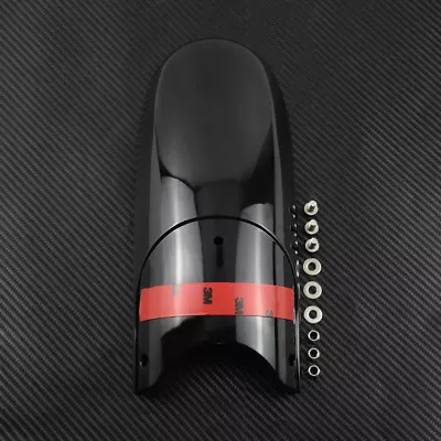 $36.09 • Buy 10cm Front Fender Extender Fit For Harley Sportster 883 1200 Dyna Softail V-Rod