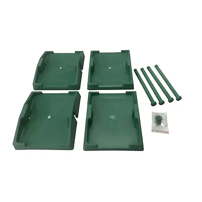 4 X CARAVAN JACK PADS CORNER STEADY CAMPER TRAILER STABILISER LEGS BIG FOOT  • $25.73