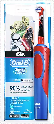 $27.38 • Buy Oral-B Stages Power Kids Electric Toothbrush Star Wars AU