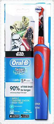 Oral-B Stages Power Kids Electric Toothbrush Star Wars AU • $27.38