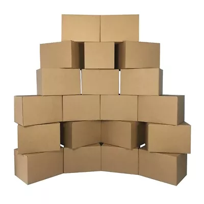 Medium Cardboard Moving Boxes (20 Pack) 18 X 14 X 12-Inch • $33.99