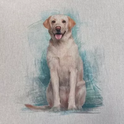 £4.50 • Buy Labrador Canvas Cushion Panel 100% Cotton