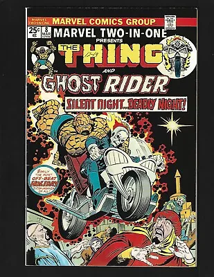 $25 • Buy Marvel Two-In-One #8 VF Buscema Early Ghost Rider Thing Miracle Man Namorita FF