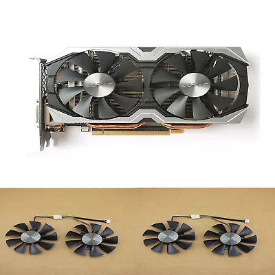 $28.58 • Buy Cooling Fan Graphics Card Cooler Fan For ZOTAC GTX1070 MINI/GTX1060 AMP Set