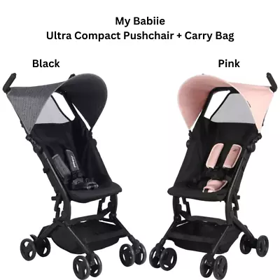 My Babiie Stroller Ultra Compact Removable Canopy With Carry Bag MBX5. H • £97.99