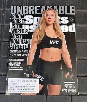 Sports Illustrated Ronda Rousey Jim Harbaugh May 18 2015 UFC Champion • $10.40