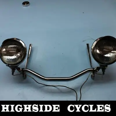 $130 • Buy 1090 94 Harley-davidson Softail Foglamp Passing Lamp Turn Signal Tour Lights 