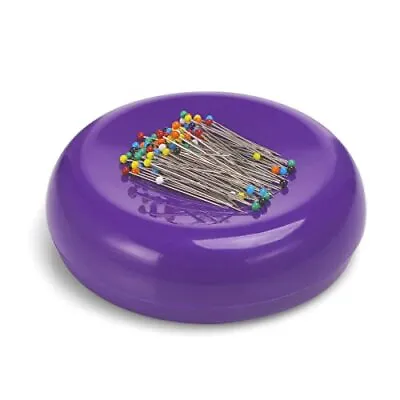 Magnetic Pin Cushion Bobby Pins Holder With 100 Pins For Sewing Quilting • $13.56