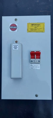 £35 • Buy Wylex 110M Fuse Block - White Metals 