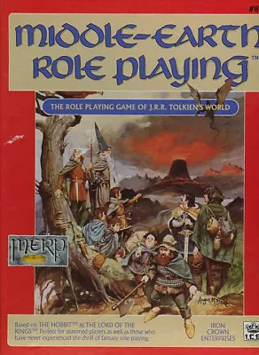 £143.73 • Buy MIDDLE-EARTH ROLE PLAYING EXC! 8100 BOXED SET MERP Tolkien Module Monster Manual