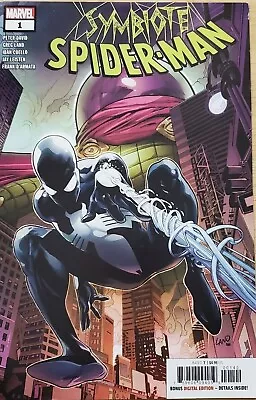 SYMBIOTE SPIDER-MAN #1 NEAR MINT 2019 GREG LAND COVER MARVEL COMICS B-44 • $4.36