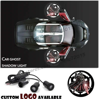 $17.01 • Buy Car Door Welcome Star War Darth Vader Laser Projector Ghost Shadow Puddle Light