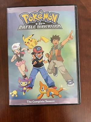 $19.99 • Buy Pokemon DP Battle Dimension: The Complete Season 7 Disc Set (DVD, 2019) Pikachu