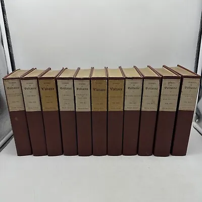 The Works Of Voltaire - 1901 - Edition De Luxe - • $32.99