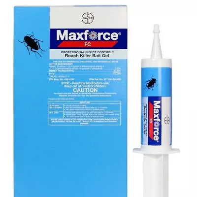 Maxforce FC Roach Bait Gel LARGE 60 Gram Tube Cockroach Killer Bait  • $19.95