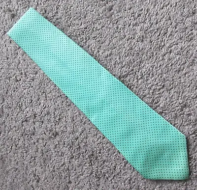 New Unworn Vtg Men Dress Tie Silk 3.5  Usa Brooks Brothers Makers Mint Polka Dot • $59.95