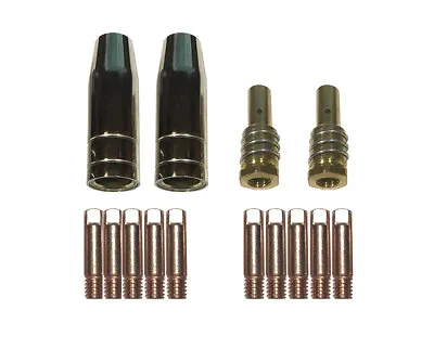 $22.99 • Buy Contact Tip Nozzle Parts Kit Fit Chicago Electric Welder Mig Gun 14AK