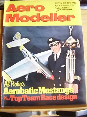 Aeromodeller Model Aircraft  Mag 1978 September Al Rabe Mustang Vi Peter Waller • $7.58