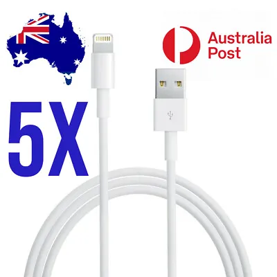 $9.47 • Buy 5X Fast USB Cable Charger Cord Charging For Apple IPhone 7 8 X 11 12 13 14 Ipad