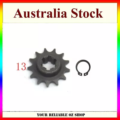 T8F Pitch 13T Front Pinion Clutch Gear Box Chain Sprocket 47/49cc Minimoto Bike • $10.99