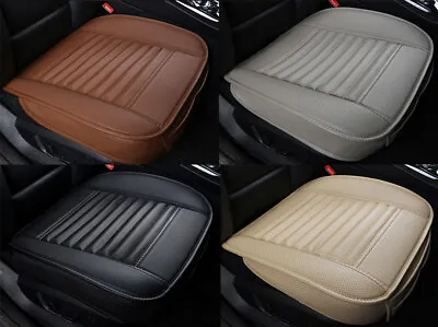 1*Car Front Full Surround Seat Cover PU Leather Breathable Pad Mat Chair Cushion • $12.60