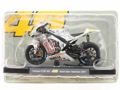 Yamaha YZR-M1 Show Bike Valencia 2007 Valentino Rossi #46 MotoGP 1:18 - VR040 • £23.88