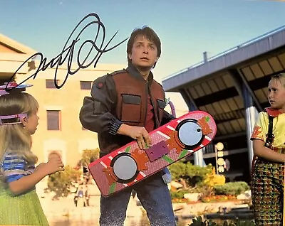 Michael J Fox Signed With COA Back To The Future Autograph Signature • $125