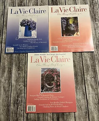 LA VIE CLAIRE MAGAZINE Lot 2004 Summer (Premiere Issue) Fall 2004 Summer 2006 • $38