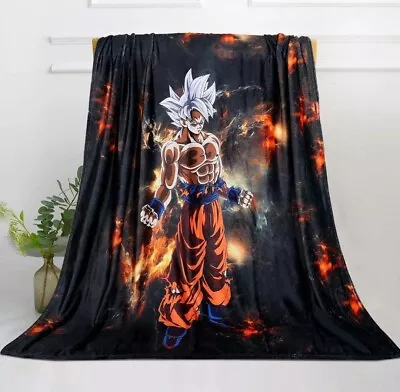 Dragon Ball Super Ultra Instinct 50  X 60  Throw Blanket • $38.88