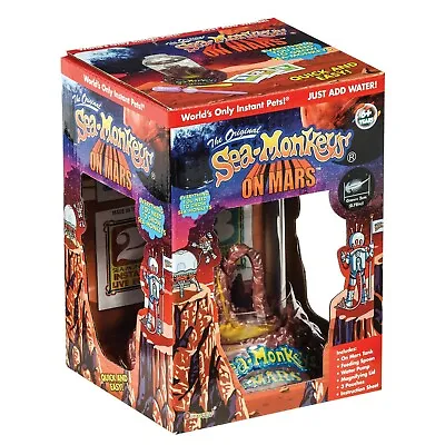 Sea Monkeys On Mars Zoo Marine Aquarium The Original Amazing Live NEW - SALE! • $22.95