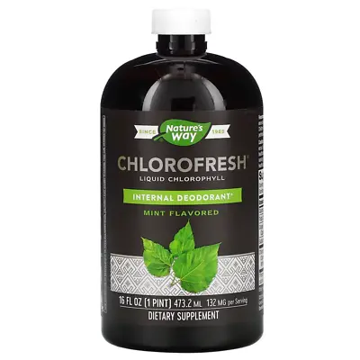 £20.98 • Buy Nature's Way - Chlorofresh, Liquid Chlorophyll - 473.2 Ml - New Stock 