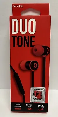Vibe Sound Duo Tone Built In Mic Soft -Touch Finish FREE SHIPPING • $12