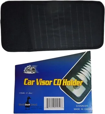 Car Auto Truck Sun Visor 11 CD Or DVD Holder Organizer Holder Case • $1.42