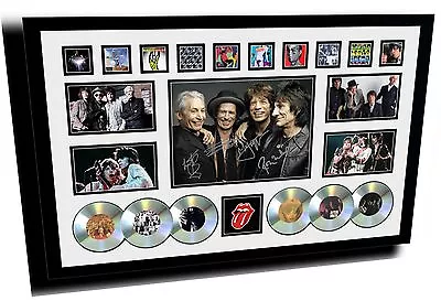 The Rolling Stones Signed Limited Edition Framed Memorabilia • $220