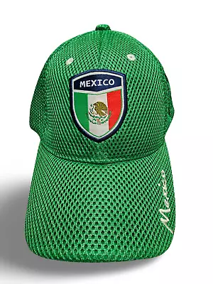 Mexico International Soccer Football Team Adjustable Green Color Hat Cap • $15