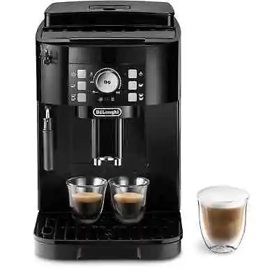 Refurbished DeLonghi Magnifica Fully Automatic Coffee Machine Black ECAM12122B • $449