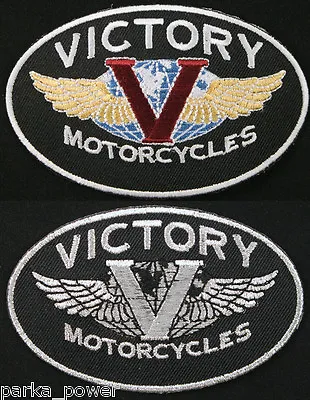 Victory Motorcycles Patch Badge Biker Iron On • $4.95