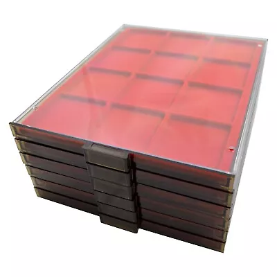 Coin Box Protection Display Drawer Tray Clear Cover Stackable - Many Types • £24.99