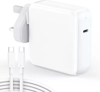 Mac Book Pro Charger 96W USB-C To USB-Cfor MacBook Pro/Air 13 Inch 12 Inch2m • £8.99