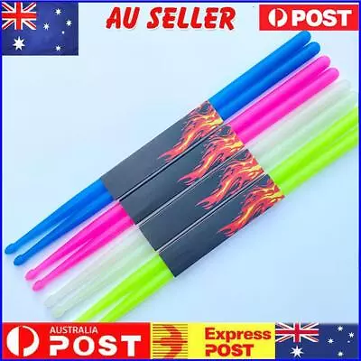 2 Pcs Night Light Glow Drum Sticks Portable Light Up Drum Sticks For Adults Kids • $10.79